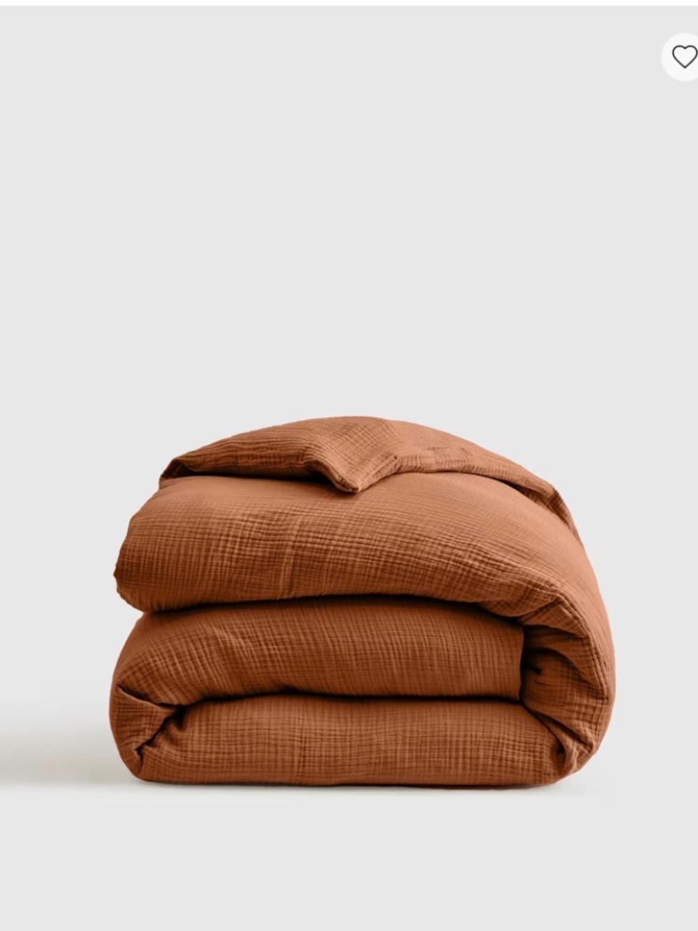 Quince Airy Gauze duvet cover king/cal king